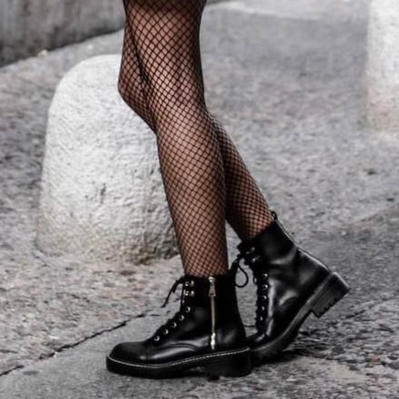 JEFFREY CAMPBELL x Revolve Czech Hi Lace Up Black Platform Combat Boot Sz 6M‎ - Picture 3 of 13